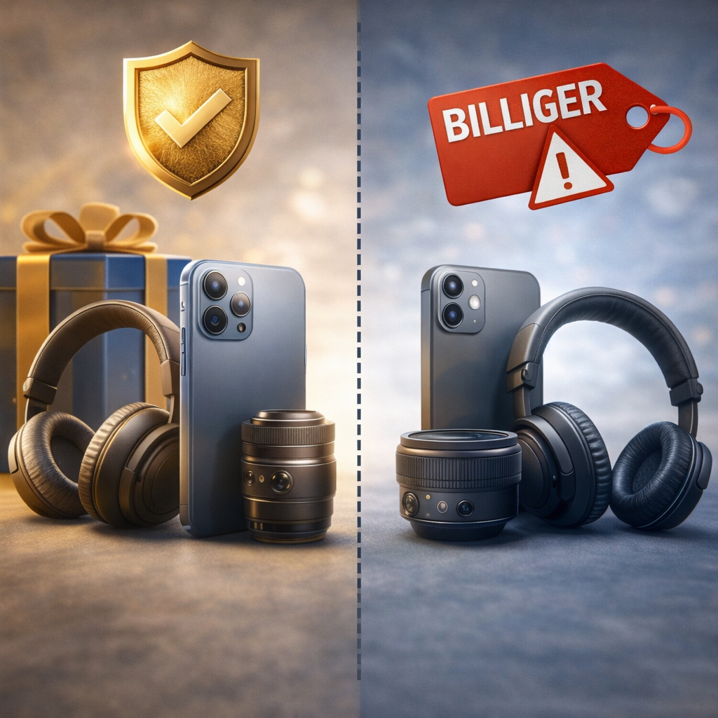 Premium-Technik im Vergleich – hochwertige Geräte mit Qualitätsmerkmalen gegenüber günstigeren Alternativen