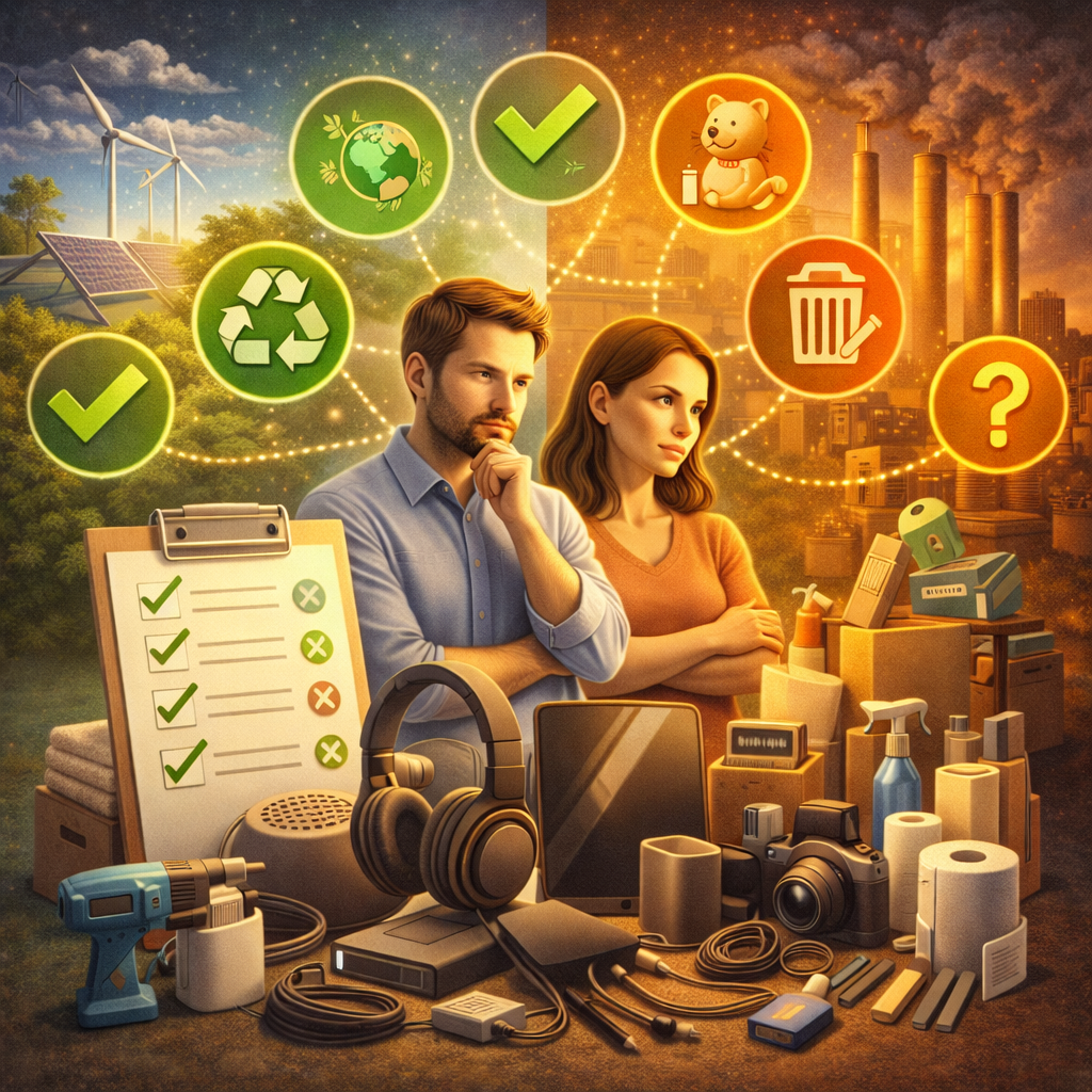 Zubehör nachhaltig kaufen – Technikzubehör mit Checkliste für eine bewusste, langlebige und ressourcenschonende Auswahl